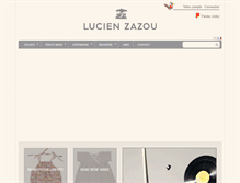 Tablet Screenshot of lucienzazou.fr